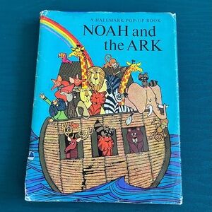 Noah and the Ark Pop-Up Book Hard Cover Vintage Hallmark Children’s Edition